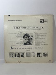Various ‎– The Spirit Of Christmas – Vinyl LP – Capitol CP Collectors Album LE
