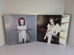 Marilyn Manson Mechanical Animals Alpha Omega Black Vinyl Albums 2000’s Reissue