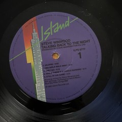 Steve Winwood Talking Back To The Night LP Album 12” Vinyl Record *Excellent* EX