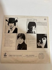 The Beatles HELP Record LP Original Parlophone UK Stereo 1965 EX Vinyl