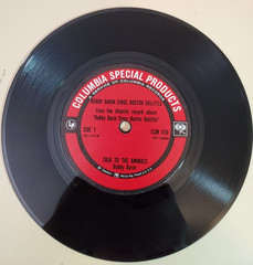 Bobby Darin DOCTOR DOLITTLE (POP 45/PS) #610 PLAYS VG++ NO NOISE!