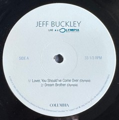 Jeff Buckley ‎– Live A L’Olympia (2X VINYL)