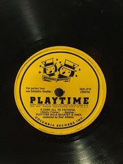Playtime O Come All Ye Faithful and The First Nowell Children’s Columbia Record