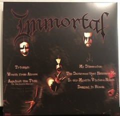 Immortal – Damned In Black LP 2024 Osmose Productions – OPLP 095 [Red] NEW *FR