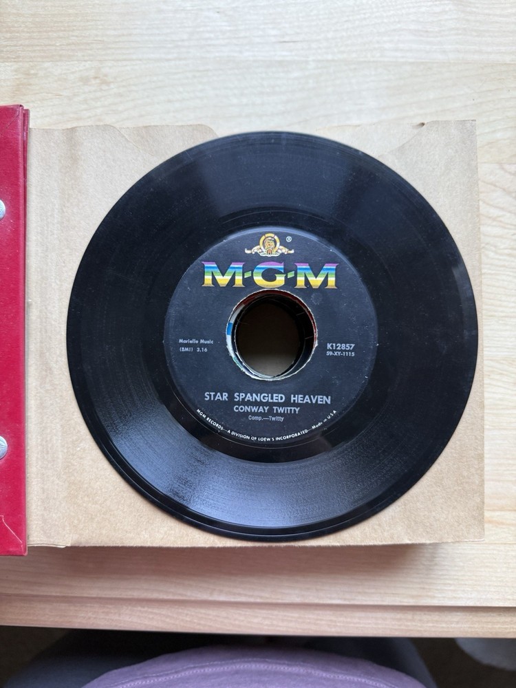 UNTESTED 1950’s Lot Of 20 – 45 RPM Records Without Picture Sleeve