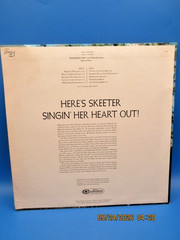 Skeeter Davis Vinyl Record Album Blueberry Hill and Other Favorites 1965 Vintage