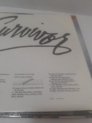 Vintage Survivor Eye Of The Tiger Vinyl Record Album 1982 Rock Classic LP