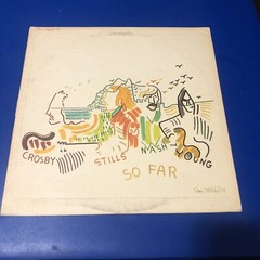 Crosby Stills Nash and Young- So Far LP 1974 SD 19119.
