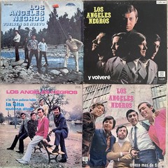 8x LOS ANGELES NEGROS LP LOT LATIN POP ROCK VG++