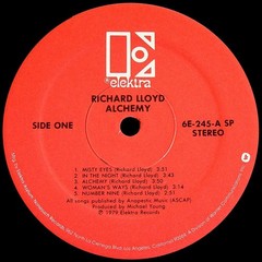 RICHARD LLOYD Alchemy 1979 LP [TELEVISION] NYC Post-Punk EXCELLENT