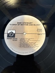 Rod Stewart – A Shot Of Rhythm & Blues vinyl LP Private Stock PS 2021 B4 EX
