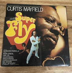 Curtis Mayfield Superfly LP Vinyl Soundtrack Curtom CRS 8014 ST 1972 Soul!