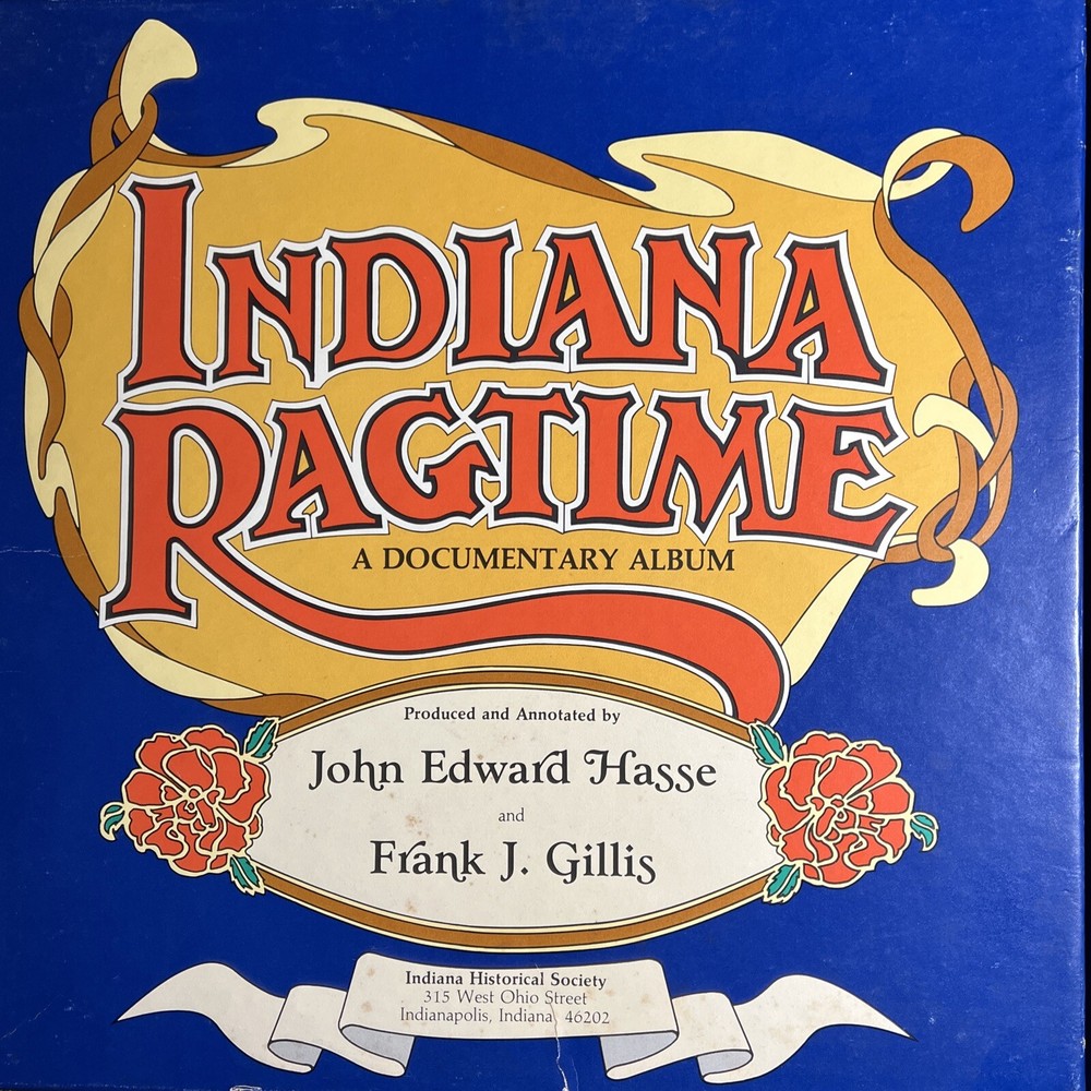 Indiana Ragtime Anthology 2 LP Box Traditional Jazz Vinyl Records w/ EX Booklet