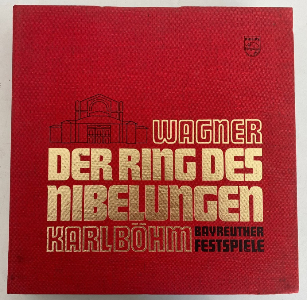 Wagner-Der RingDes Nibelungen Karl Bohm 16 album Box Set with booklets VGC