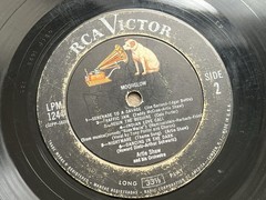 Artie Shaw Moonglow LP RCA Victor LPM-1244 1956 Fair (F) Vinyl Big Band Jazz