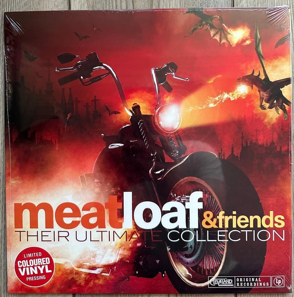 MEAT LOAF & Friends ULTIMATE COLLECTION RED Vinyl LP PARADISE Bonnie Tyler CHER