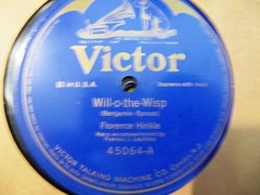 1913 FLORENCE HINKLE Charles Spross Will-o-the-Wisp/ Weill SPRING SONG VIC 45064