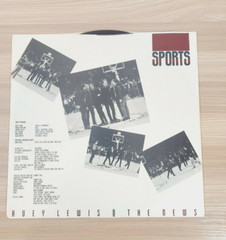 Huey Lewis and the News LP Sports Original 1983