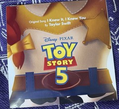 Taylor Swift Toy Story 5 I Knew It I Knew You 10″ Vinyls Jessie Hat And Badge