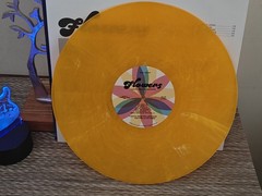 Durand Jones & The Indications – Flowers COVER SIGNED Vinyl Frosted Orange