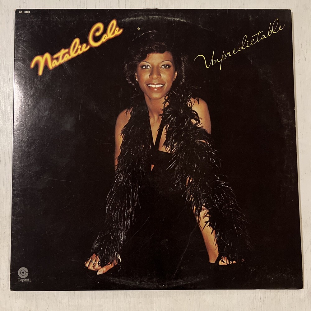 Natalie Cole Unpredictable LP 1977 Capitol Records SO-11600 VG+/VG+
