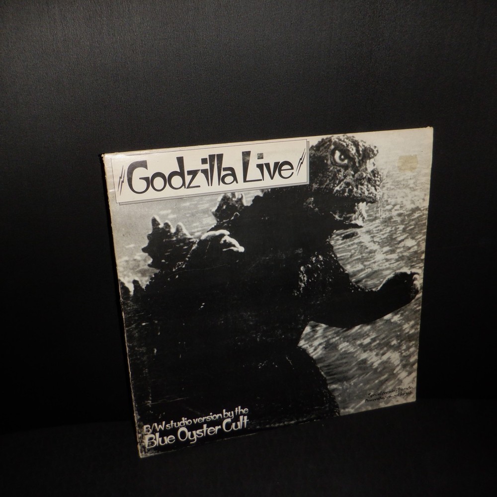 Blue Oyster Cult LP vinyl GODZILLA LIVE 1978 CBS PROMO Eric Bloom FREE SLIPMAT!