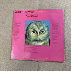 LEON RUSSELL – WILL O’ THE WISP Vinyl LP RECORD 1975 Album SR 2138