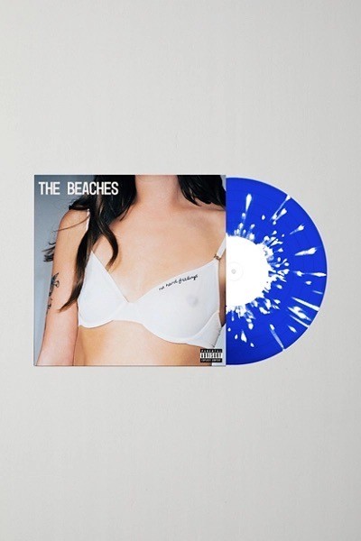 THE BEACHES LP No Hard Feelings Blue with White Splatter COLOR VINYL New /1000