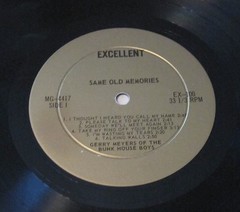 GERRY MYERS OF THE BUNK HOUSE BOYS LP Same Old Memories Excellent EX-100 CANADA
