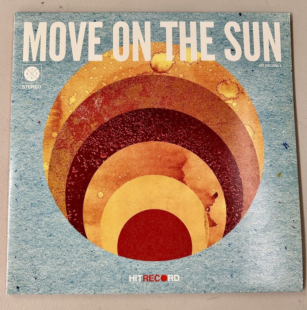 Move On The Sun 2LP Green Marbled Vinyl HitRecord HIT RECORD 2 Joseph Gordon Lev