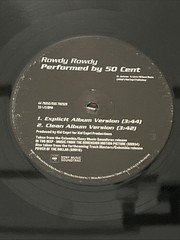 50 Cent Rowdy Rowdy How To Rob Single 1999 Rap Hip Hop Album Vinyl Record VG