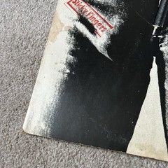 The Rolling Stones – Sticky Fingers Vinyl Record FIRST UK Pressing 1971 Zip