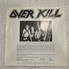 Over Kill Feel The Fire 12” Clean Black Vinyl LP 33 Megaforce Records MRI 1469