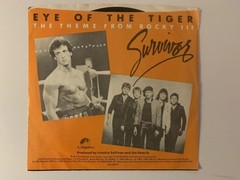SURVIVOR Eye Of The Tiger SINGLE Theme From Rocky 3 Stallone Take You On A Satur