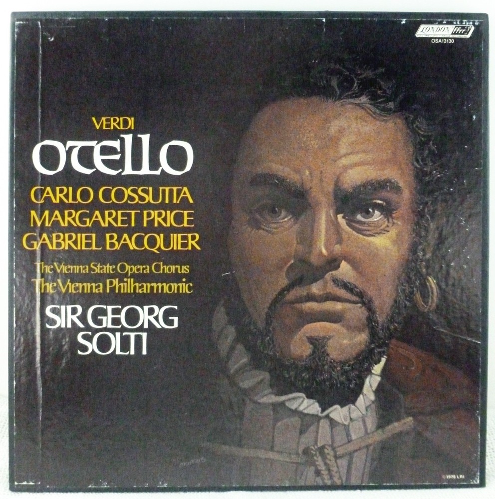 Verdi Otello Record Set No. OSA13130 by London Records