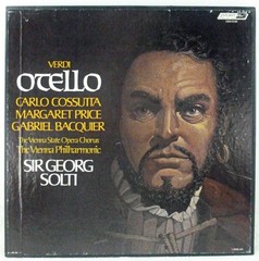 Verdi Otello Record Set No. OSA13130 by London Records