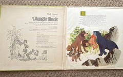 Disneyland The Jungle Book 1967 ST-3948 12″ Vinyl LP 33RPM Mono w/Book