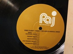 Free Flight “The Jazz/Classical Union” 1982 Jazz LP EX, Palo Alto Jazz Records