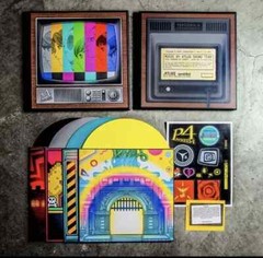 New Persona 4 Video Game Soundtrack VGM Vinyl Record 4xLP Box Set Shoji Meguro