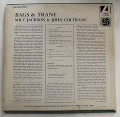 John Coltrane & Milt Jackson LP “Bags & Trane” Atlantic 1368 ~ Mono ~ Fan Logo