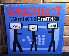 SWITCHFOOT – Learning To Breathe, Limited WHITE COLORED VINYL LP New & Sealed!