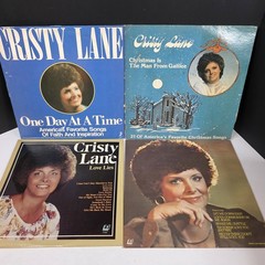 Cristy Lane LP Lot 12 Albums Country Gospel Vinyl Records Collection