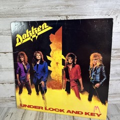 Vintage Dokken Under Lock And Key 12″ Black Vinyl LP 1985 Elektra Metal Rock