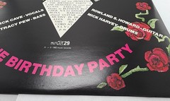 The Birthday Party-Mutiny!-12″ vinyl 45 RPM-1983-Lyrics insert