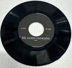 45rpm Non-Music Mahalia Jackson signs with Columbia Promo Mitch Miller