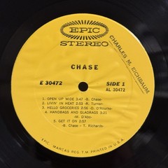 CHASE 1971 Epic 1st Press 1G/1E Pitman E-30472 Get It On Jazz Rock EX/VG+