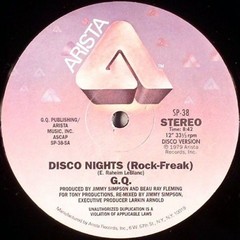 GQ Disco Nights (Rock-Freak)/Standing Ovation 12″ NEW VINYL Arista reissue