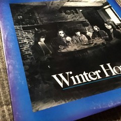 WINTER HOURS 1989 SELF-TITLED PROMO LP CHRYSALIS PRINT VINTAGE VINYL