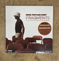 CECIL TAYLOR UNIT FRAGMENTS 3 LP VINYL NEW SEALED RSD 26 SALLE PLEYEL 1969 LIVE