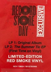 Paramore All We Know Is Falling (Red Translucent With Black Smoke VINYL. RSD)